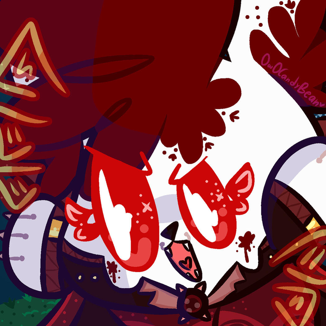 Kirby oc Hershey! She’s a vampire