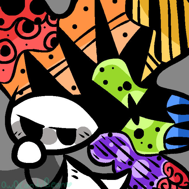 My Persona Candy! She got rainbow hair 🤪🤪